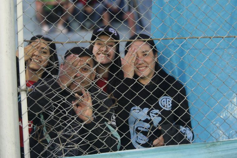 Los hinchas del 