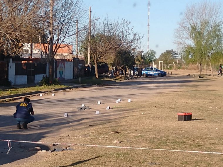 El hecho ocurrido en el extremo sur de Rosario a las 15 horas de este domingo.