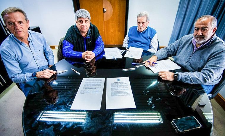 La cúpula de la CGT. 