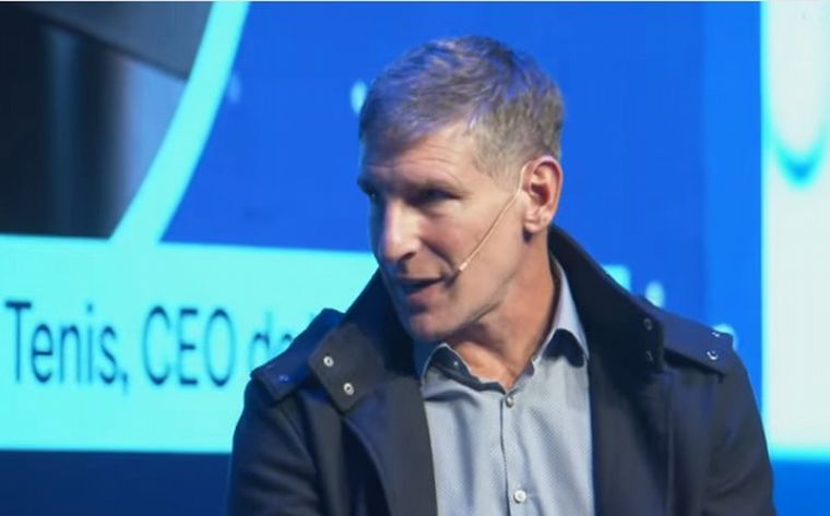 Martín Palermo, uno de los disertantes.