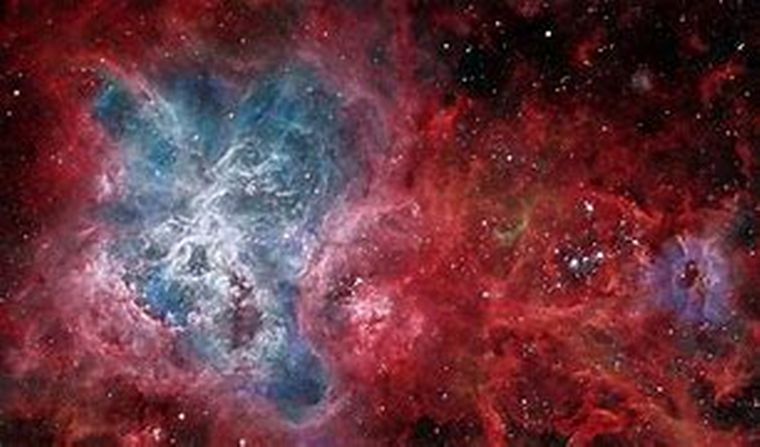 El telescopio Webb reveló imágenes de la "Nebulosa de la Tarántula ...