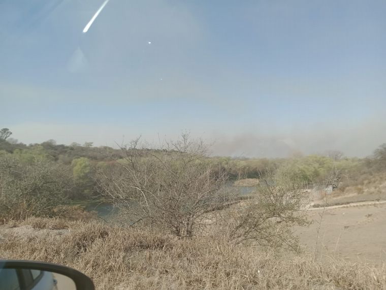 Incendio en Despeñaderos.