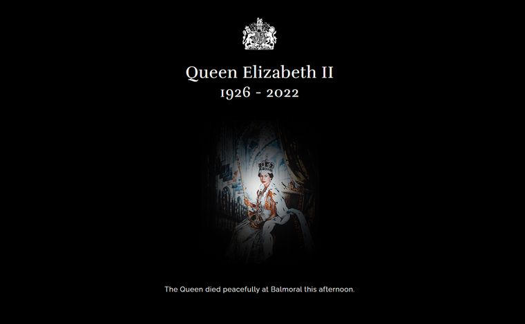 FOTO: La web oficial de la Corona Británica.