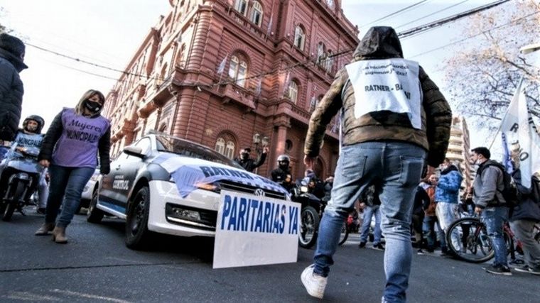Los trabajadores municipales paran el miércoles y jueves de la próxima semana.
