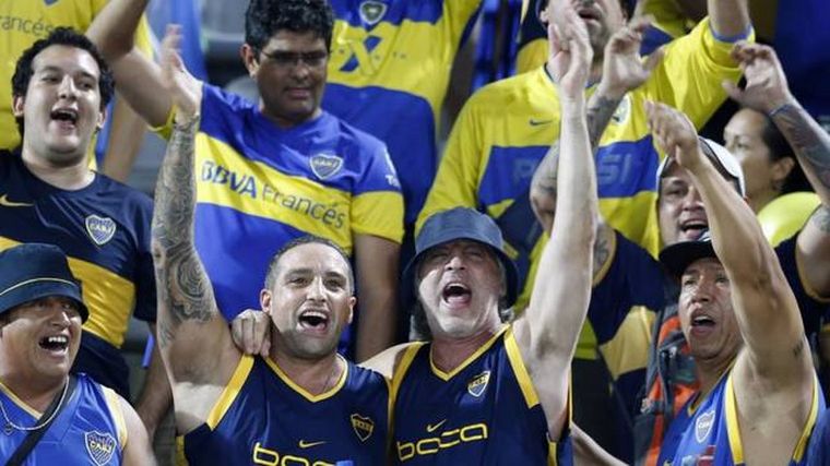 Mauro Martín y Rafael Di Zeo, líderes de la hinchada “xeneize