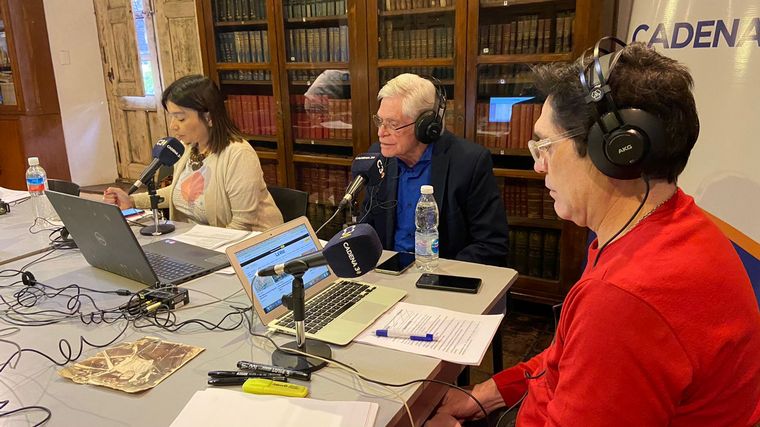 Rony en Vivo transmite desde la casa natal de Domingo Faustino Sarmiento en San Juan.