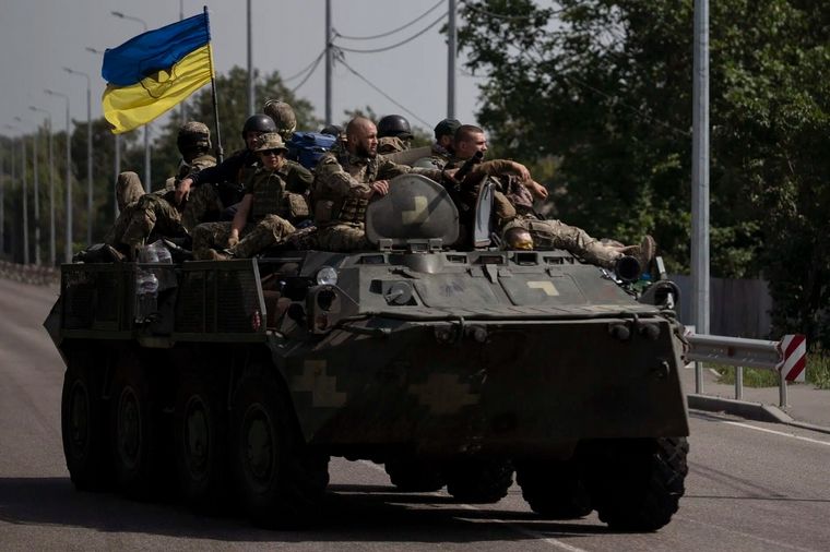 FOTO: La contraofensiva que protagonizan las fuerzas ucranianas.