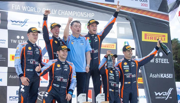 Triunfo de Neuville, Hyundai hace historia en Grecia