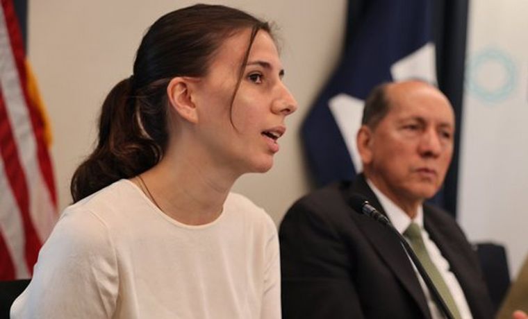FOTO: La hija de Nisman cruzó a Fernández por hablar de su padre: "Me parece lamentable".