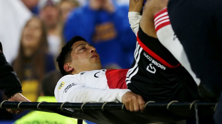 FOTO: Rodrigo Aliendro fue intervenido con éxito tras su fuerte lesión.