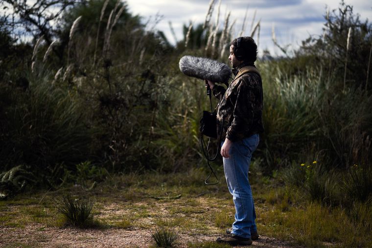 Juan Pablo Culasso, puede reconocer un paisaje por el cantar de sus aves