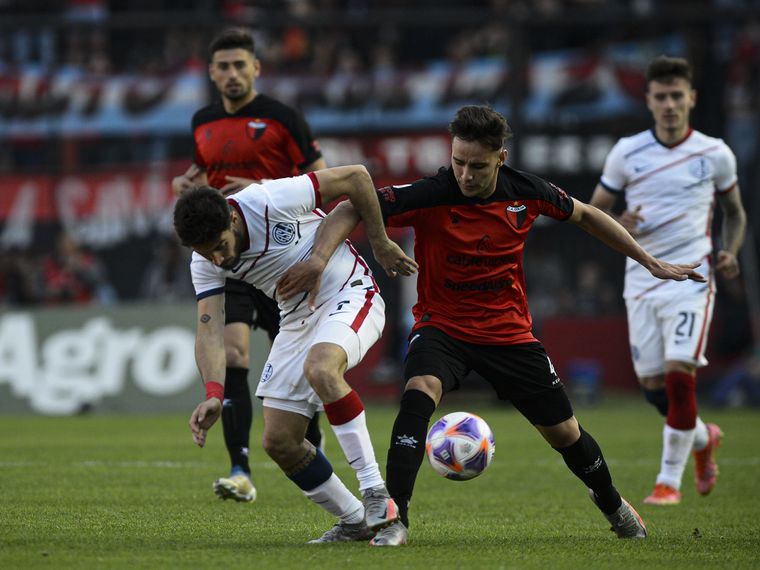 FOTO: Colón y San Lorenzo jugaron un discreto partido.