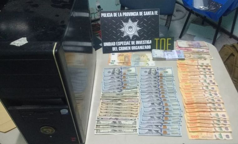 Dinero narco: seis detenidos tras allanamientos en financieras céntricas de Rosario. 