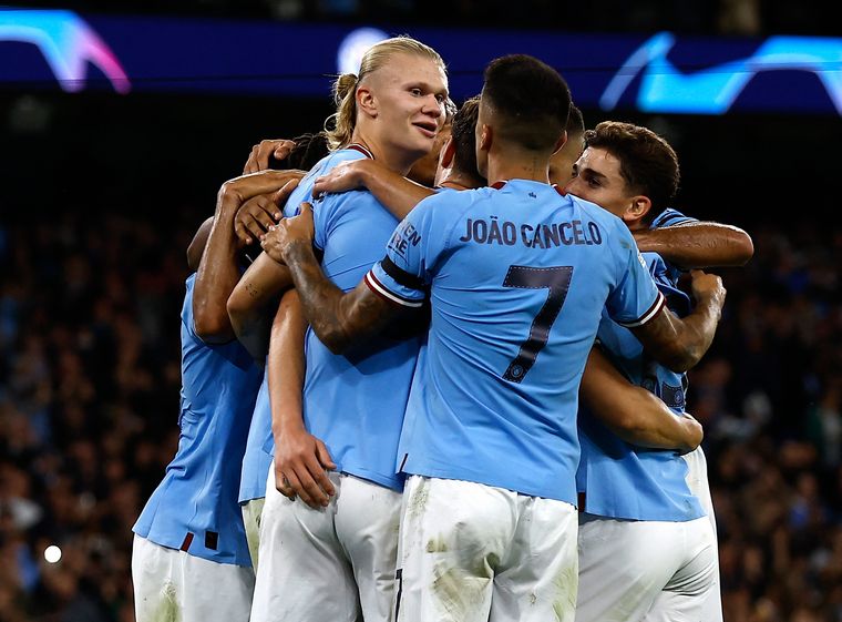 FOTO: Manchester City ganó con un golazo de Haaland.
