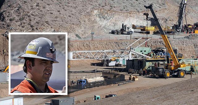 René Aguilar, Chile, Mineros