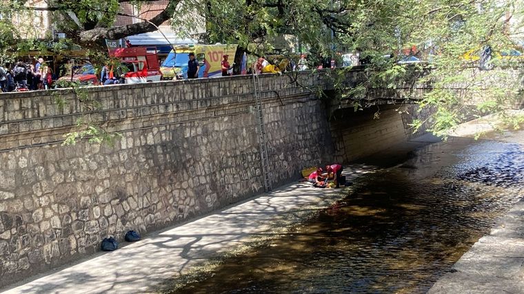 Rescate en La Cañada (Foto: archivo)