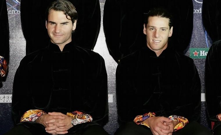 FOTO: La desopilante anécdota de Gastón Gaudio con Roger Federer. (Foto: Bolavip)