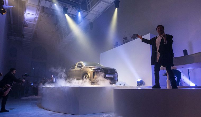 Lanzamiento regional del Fiat Fastback en Puerto Madero.