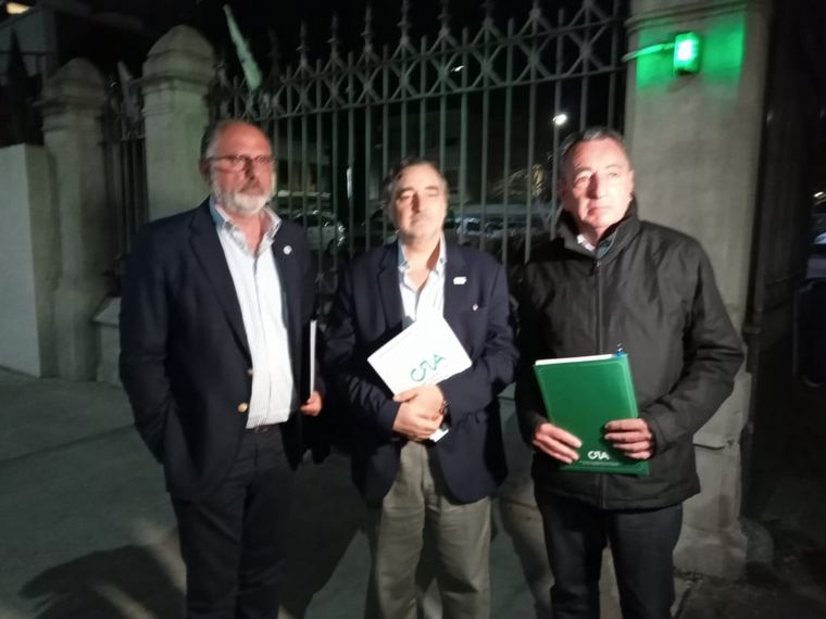 Hasta acá llegamos. Los referentes de la producción dijeron basta.