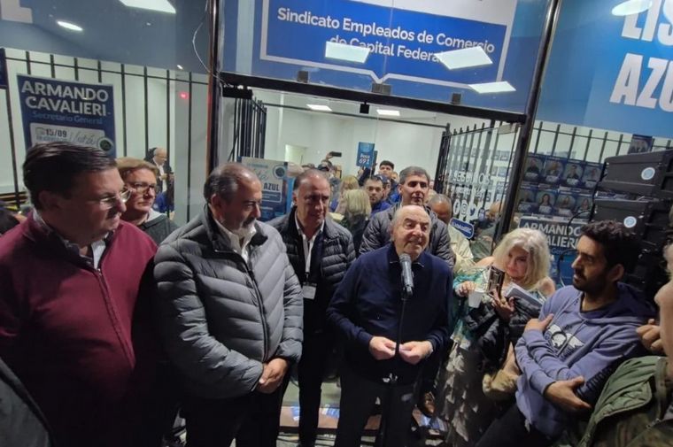 Cavalieri se impusó en Comercio por el 70% de los votos, contra el 30% de Muerza.