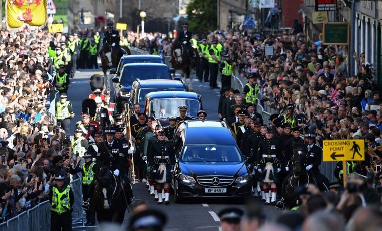 FOTO: Funeral de Isabel II: Londres realiza su mayor operativo de seguridad en 60 años.