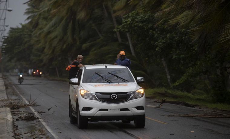 FOTO: El huracán Fiona azota a República Dominicana.