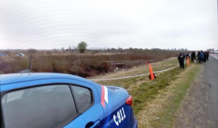 Identificaron el cuerpo de un hombre hallado en la autopista Rosario-Santa Fe. 
