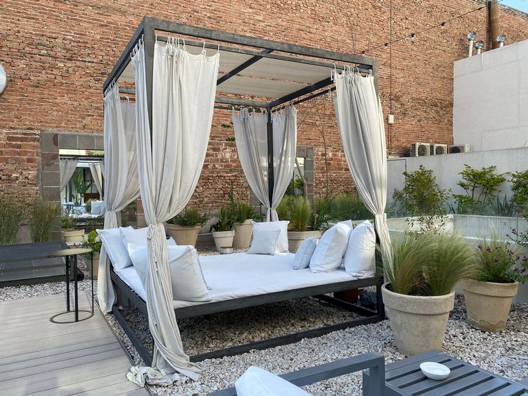 FOTO: La terraza del Hotel Azur, una opción ideal para disfrutar la primavera