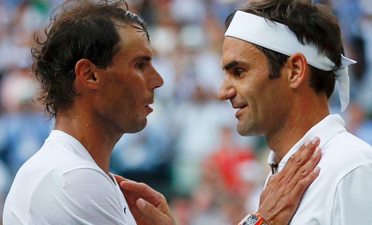 FOTO: Federer anunció que el dobles con Nadal será su último partido como profesional.