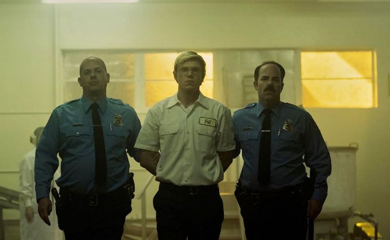 FOTO: La serie sobre Jeffrey Dahmer está entre las producciones más nominadas.