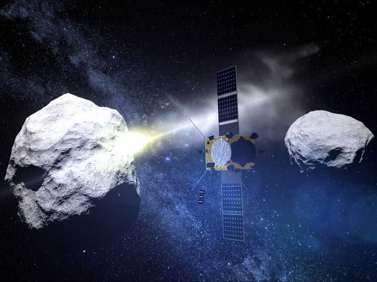 FOTO: “Vamos a desviar el asteroide sin utilizar energía nuclear”, dijo Nuñez de la NASA