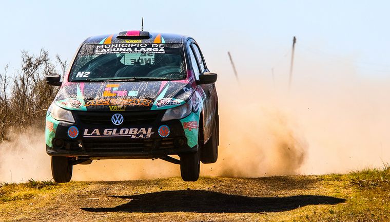 Leandro y Pablo Scalerandi, la tripulación de Laguna Larga quiere ganar en casa.