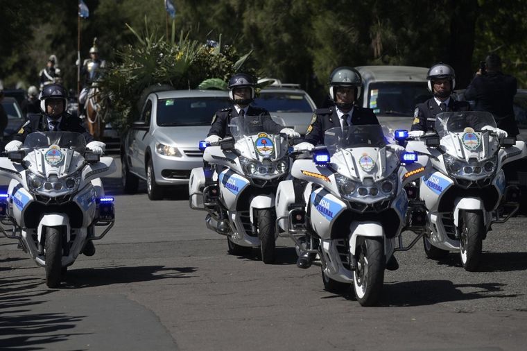Carlitos Balá tuvo un masivo último adiós en el Cementerio de Chacarita.