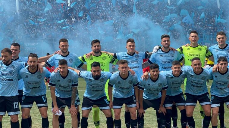 Belgrano fue recibido de forma espectacular en San Nicolás.