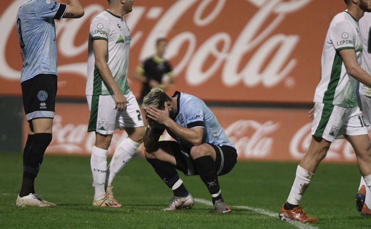 Una de las pocas caídas de Belgrano, en la fecha 27 visitando a Ferro.
