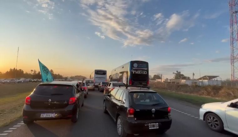 La caravana celeste, de vuelta a Córdoba con la alegría infinita.