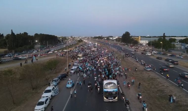La impresionante caravana 
