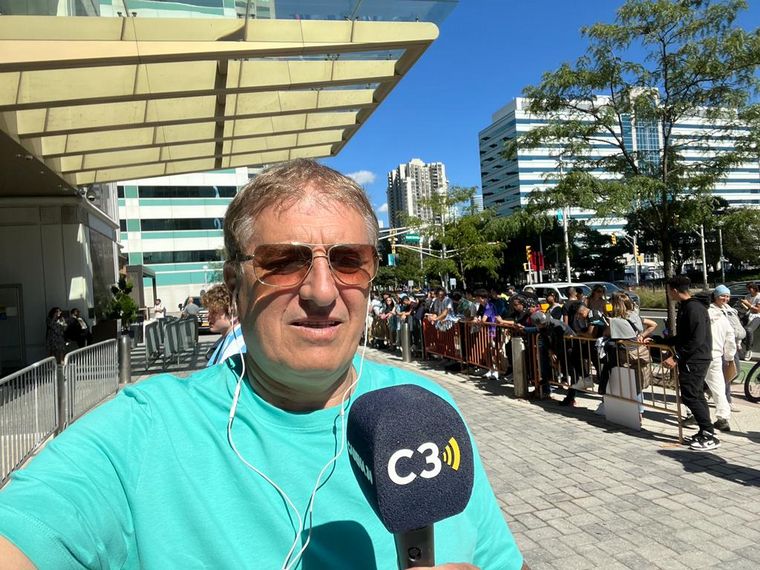 Claudio Giglioni, enviado de Cadena 3 a Estados Unidos.