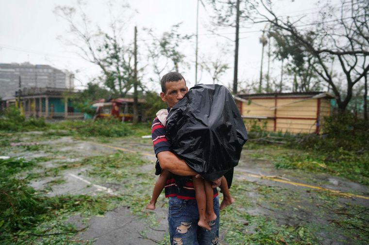FOTO: El huracán Ian dejó cuantiosos daños en su paso por Cuba.