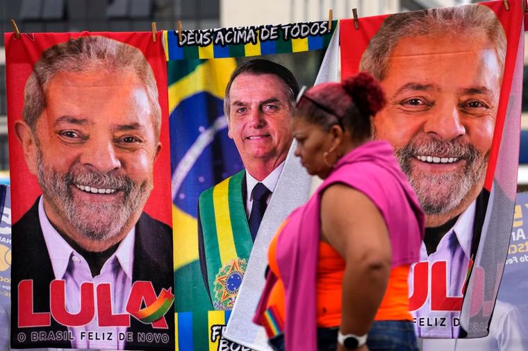 FOTO: Cómo se posicionan Lula da Silva y Jair Bolsonaro en las encuestas