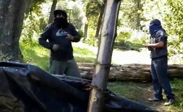 Mapuches en Villa Mascardi (Foto: archivo)