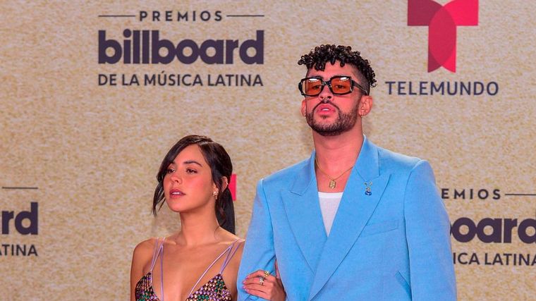 FOTO: Bad Bunny dominó la entrega de los premios Billboard de la Música Latina