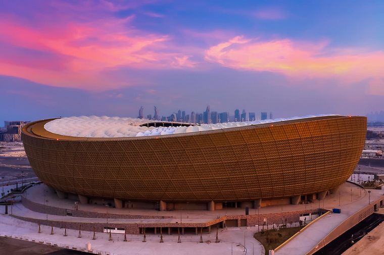 FOTO: Estadio Lusail, donde se jugará la final del Mundial de Qatar 2022.