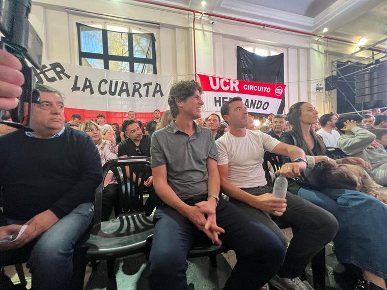 Martín Lousteau y Rodrigo de Loredo.