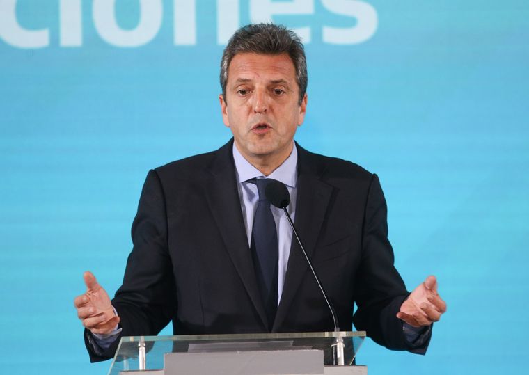 FOTO: El ministro de Economía, Sergio Massa.