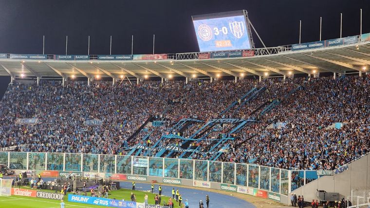 Los hinchas de Belgrano colmaron el Kempes.