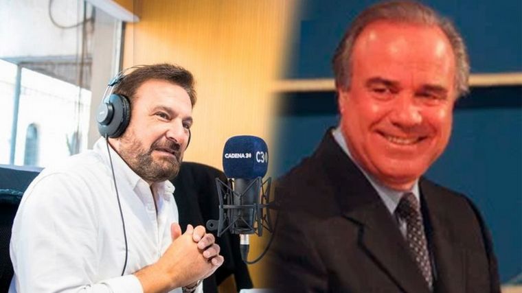 FOTO: Escuchá nuevamente un momento de radio inolvidable entre Lotuf y Cesar Mascetti.