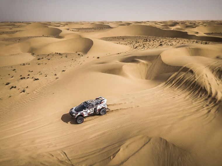 Chicherit se luce en su debut con BRX y está a un paso de la victoria en Marruecos