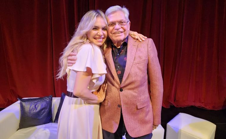 Rony Vargas y Agustina Vivanco.