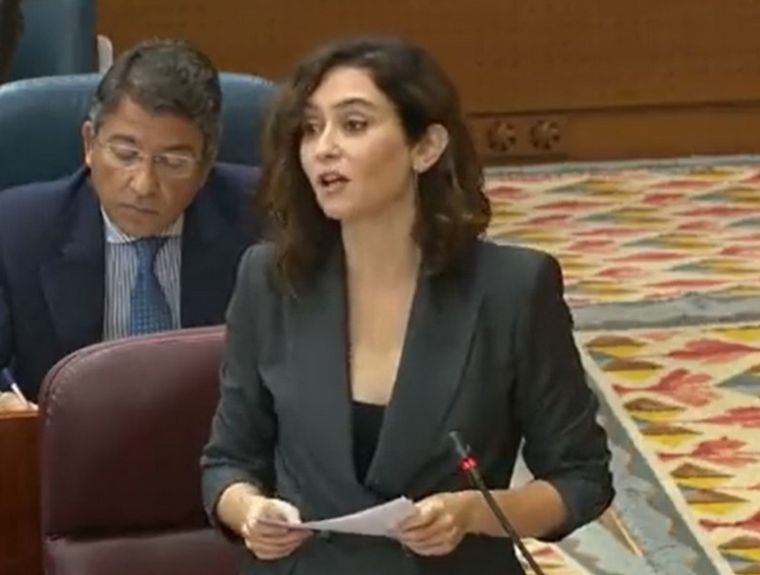 La alcaldesa de Madrid, Isabel Díaz Ayuso, criticó al peronismo.